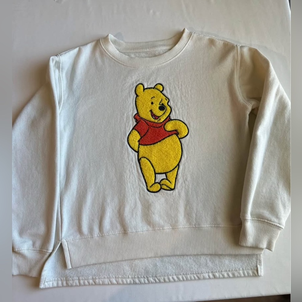 Disney Winnie the Pooh White Sweatshirt